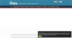 Desktop Screenshot of edex.es